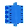 Optiskās šķiedras adapteris Telegärtner J08071A0044 LC violets daudzmodu vienmoda