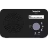 Portatīvais radio TECHNISAT VIOLA 2 – DAB+ un FM, LCD displejs, 1 W, 3,5 mm ligzda, melns