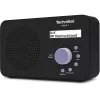 Portatīvais radio TECHNISAT VIOLA 2 – DAB+ un FM, LCD displejs, 1 W, 3,5 mm ligzda, melns