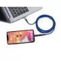 Uzlādes kabelis TROIKA SPEEDY XL USB-C 2 m zils