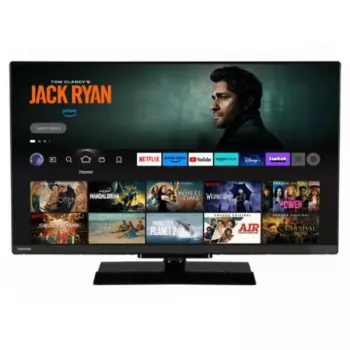 Toshiba 32LV3F63DA 32 collu (81,3 cm) Full HD DLED viedtelevizors, 1920×1080, 250 cd/m², DVB-C/DVB-S2/DVB-T2, melns