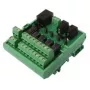 Releja bloks, seriālais pārveidotājs/atkārtotājs/izolators, ONLINE USV-Systeme CON_R_AUX, 12 V, 500 mA, 68×45×78 mm, 0,1 kg, melns/zaļš