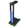 Austiņu statīvs Speedlink EXCELLO NX RGB — melna, 226 g