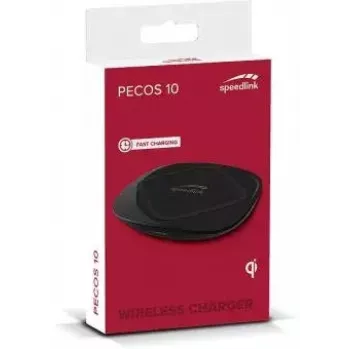 Lādētājs SPEEDLINK SL-690401-BK Viedtālrunis Melns Maiņstrāva USB Bezvadu Ātrā Uzlāde