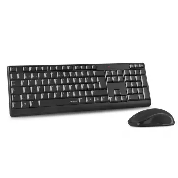 Klaviatūras un peles komplekts SPEEDLINK Niala Universal RF Wireless QWERTZ norvēģu melns