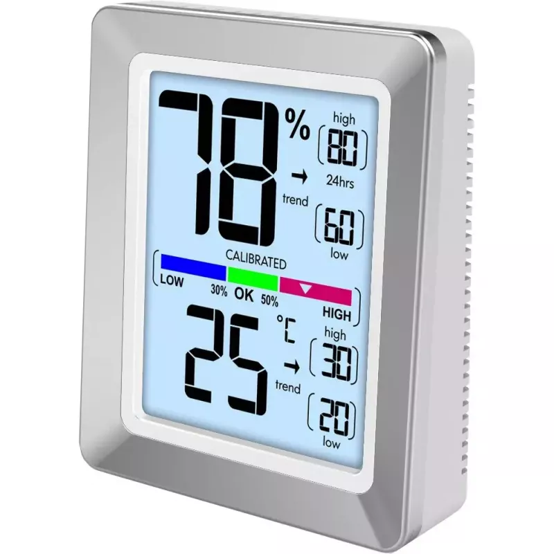 Digitālā meteoroloģiskā stacija Technoline WS 9460 Sudraba Iekštelpu termometrs higrometrs