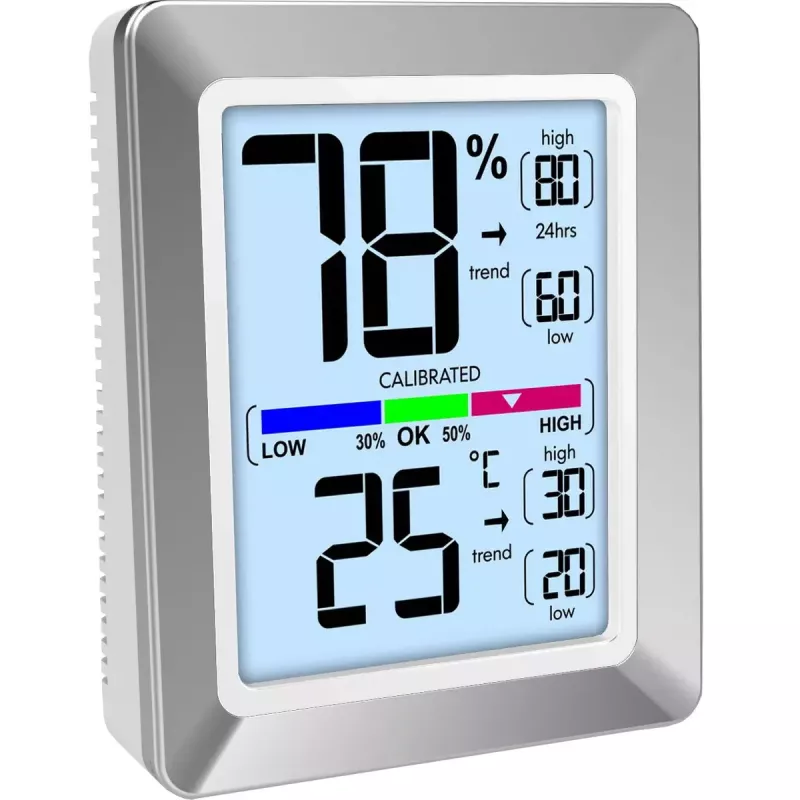 Digitālā meteoroloģiskā stacija Technoline WS 9460 Sudraba Iekštelpu termometrs higrometrs