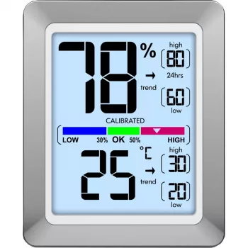 Digitālā meteoroloģiskā stacija Technoline WS 9460 Sudraba Iekštelpu termometrs higrometrs