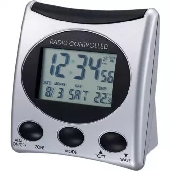 Digitālais modinātājpulkstenis Technoline WT 221 Sudraba krāsa 12/24h LCD