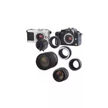 Objektīva adapteris Novoflex Nikon uz Micro Four Thirds