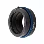 Kameras objektīva adapteris Novoflex NEX/PENT — stiprinājuma adapteris Sony NEX uz Pentax K, melns/zils