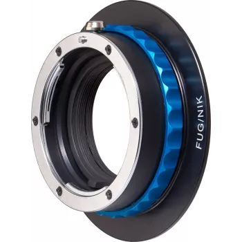 Lēcas adapteris Novoflex FUG/NIK — Nikon F objektīva piestiprināšana Fujifilm G (G-Mount) kamerai