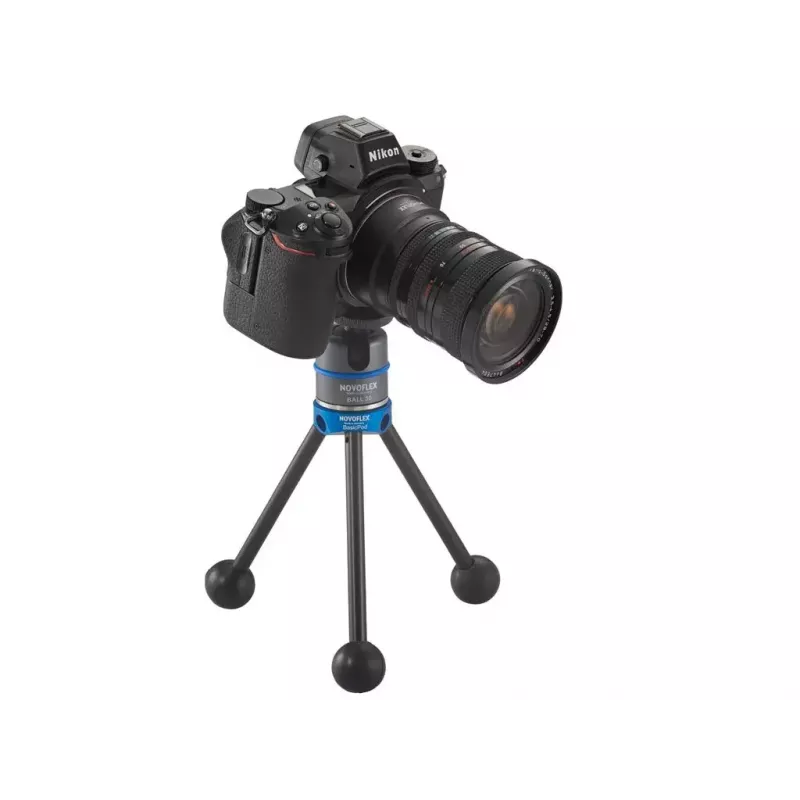 Statīvs Novoflex BasicPod Mini digitālajām/filmu kamerām melns zils