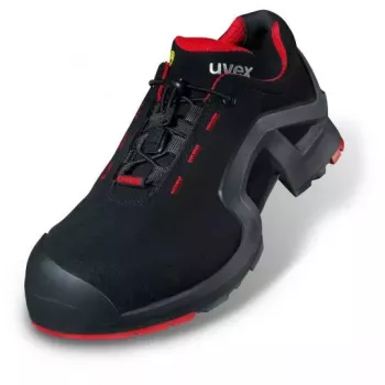 Drošības apavi Uvex 85162 Unisex Pieaugušajiem Melni Sarkani Poliuretāns Mikrovelūrs