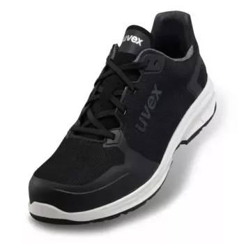 Drošības kedas Uvex 65942 Unisex Pieaugušajiem Melna Balta PU Tekstils