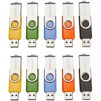 USB zibatmiņa Intenso 16 GB USB Type-A 2.0 pagriežama