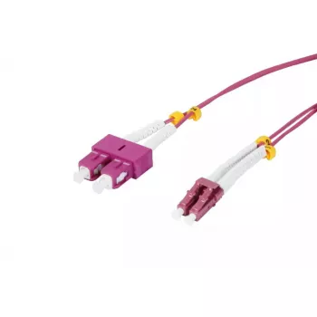 Optiskās šķiedras kabelis Synergy 21 S217015 5 m 2x LC 2x SC OM4