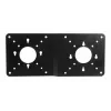 montāžas komplekts ALLNET VESA_MINIPC_PLATE melns