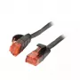 Tīkla kabelis Synergy 21 S216179V2 melns 0.15m Cat6 U/UTP