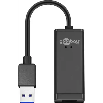Goobay 39038 Ethernet tīkla karte 1000 Mbit/s USB vadu