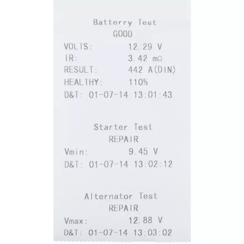 Bateriju testētājs KS Tools 550.1646 melns zils 1,5 kg