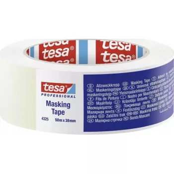 Maskēšanas lente Tesa 04325 balta 50 m × 38 mm universāla