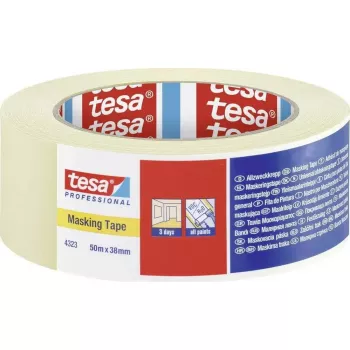 Maskēšanas lente Tesa 04323 50 m x 38 mm, bēša, standarta