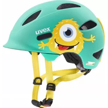 Bērnu velosipēda ķivere UVEX Oyo Style izmērs 50–54 cm — monster lagoon matt