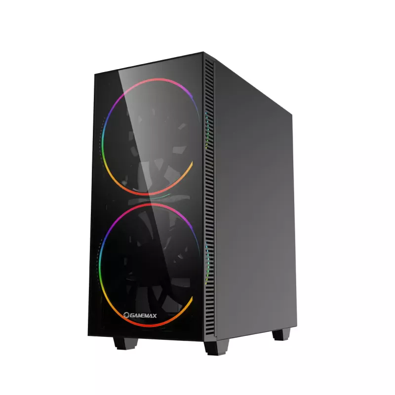 Galddators Hyrican GAMEMAX Melns Hole 7811 — Intel Core i5-14400F, 16GB DDR5, 1TB SSD, GeForce RTX 5060 Ti, Windows 11