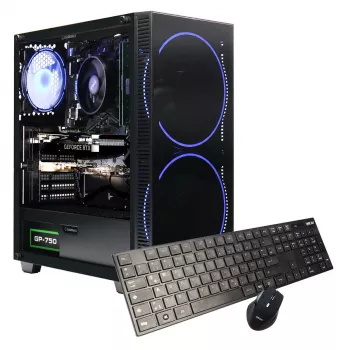 Galddators Hyrican GAMEMAX Melns Hole 7811 — Intel Core i5-14400F, 16GB DDR5, 1TB SSD, GeForce RTX 5060 Ti, Windows 11