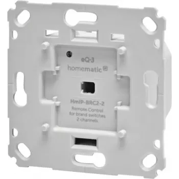 Elektrisko slēdžu piederums eQ-3 Homematic IP 161839A0, balts, 71×71×37 mm