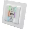 Wall switch panel eQ-3 Homematic IP Wandtaster 6‑button plastic balta