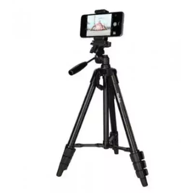 Statīvs Rollei 22638 viedtālrunim/darbības kamerai ar 3 kājām, melns