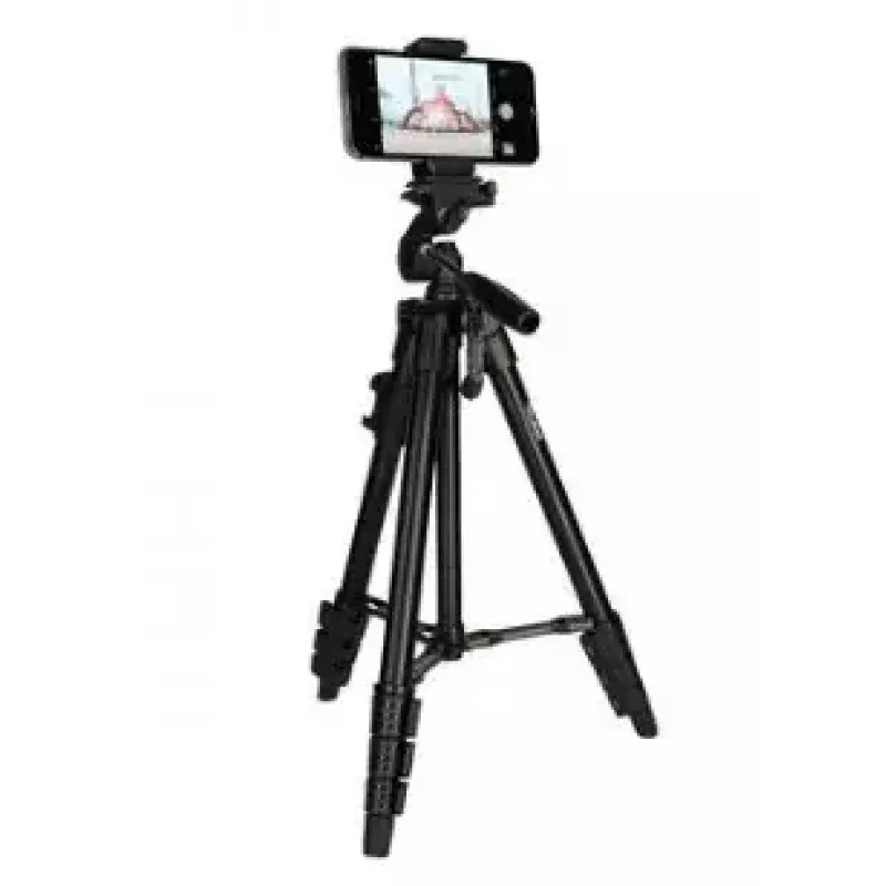 Statīvs Rollei 22638 viedtālrunim/darbības kamerai ar 3 kājām, melns