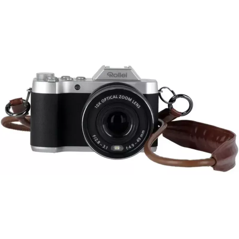 Kompakta digitālā kamera Rollei Powerflex 10x Retro — 10x optiskā tālummaiņa, 16 MP
