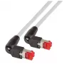 Tīkla kabelis EFB Elektronik K4137GR.25 RJ-45 Cat6a 25 m Pelēks