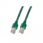 Tīkla kabelis EFB Elektronik K8013.1 RJ-45 Cat5e 1 m Zaļš