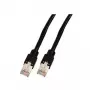 Tīkla kabelis EFB Elektronik 3m RJ-45 Cat5e Melns