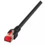Tīkla kabelis EFB Elektronik RJ45 S/FTP Cat6 25 m Melns