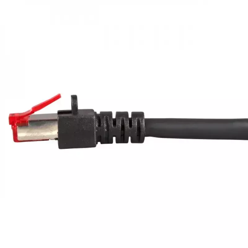 Tīkla kabelis EFB Elektronik RJ45 S/FTP Cat6 Melns 30 m