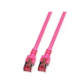 Tīkla kabelis EFB Elektronik RJ45 S/FTP Cat.6 10m fuksīna