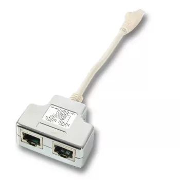 Tīkla kabelis EFB Elektronik K5123.015 RJ-45 0,15 m Sudraba balts