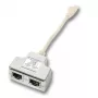 Tīkla kabelis EFB Elektronik K5123.015 RJ-45 0,15 m Sudraba balts