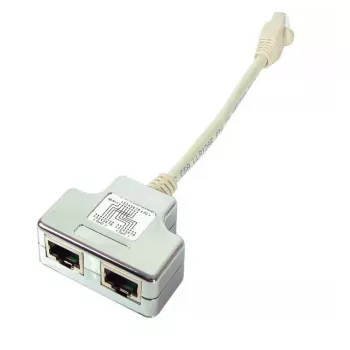 Tīkla kabelis EFB Elektronik K5124.015 — 0,15 m, RJ-45 uz 2× RJ-45