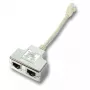 Tīkla kabelis EFB Elektronik K5125.015 RJ-45 0,15 m Balts