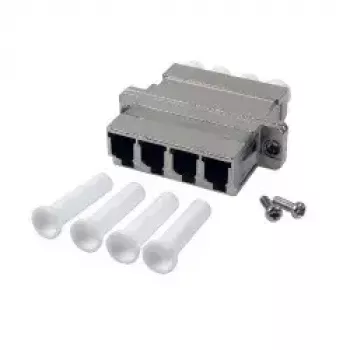 Vada savienotājs EFB Elektronik LC metāliski balts, vīrišķais, 34,7×29,2×9,3 mm