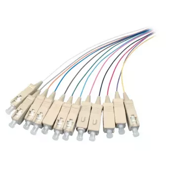 Optiskās šķiedras kabelis EFB Elektronik O3324.2 2 m SC Daudzkrāsains