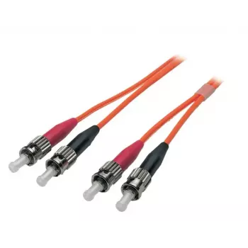 Optisko šķiedru kabelis EFB Elektronik O6023.7 — 7 m, OM1 (62.5 µm), ST–ST, oranžs