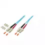 Optiskās šķiedras kabelis EFB Elektronik O7413.0,5 0,5 m 2x SC