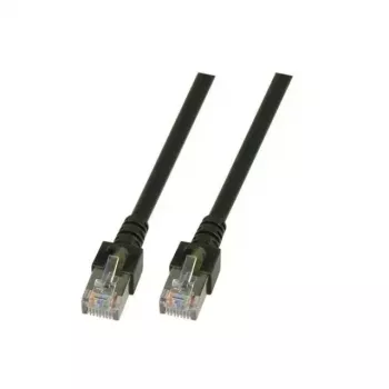 Tīkla kabelis EFB Elektronik K5456.1,5 RJ-45 Cat5e 1.5m Melns